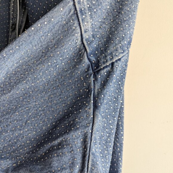 Young Fabulous and Broke Rhinestone Twist Front Blouse - Picture 6 of 8